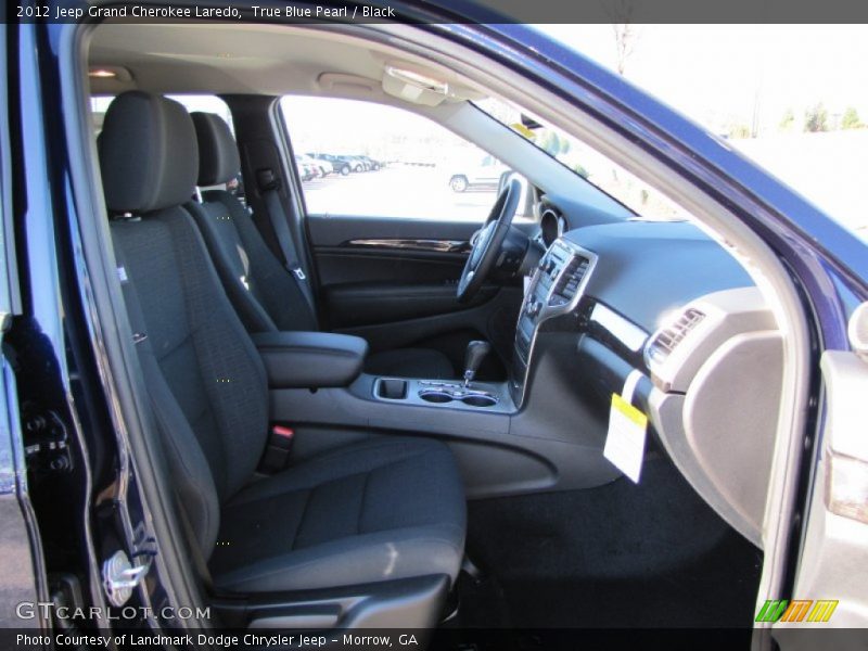 True Blue Pearl / Black 2012 Jeep Grand Cherokee Laredo