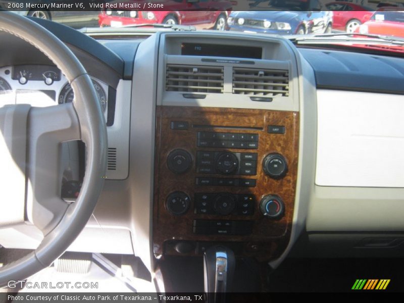 Vivid Red Metallic / Stone 2008 Mercury Mariner V6