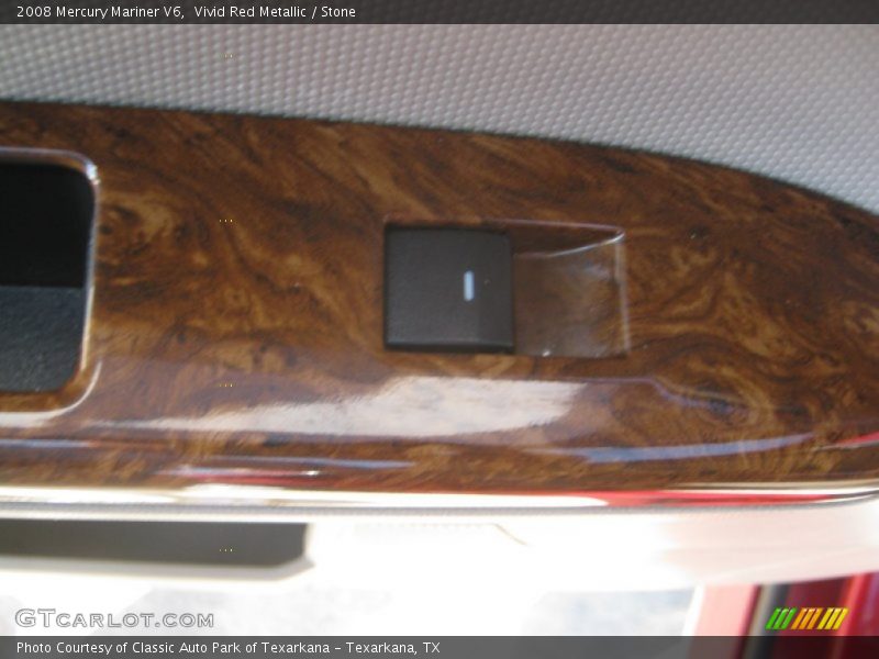 Vivid Red Metallic / Stone 2008 Mercury Mariner V6