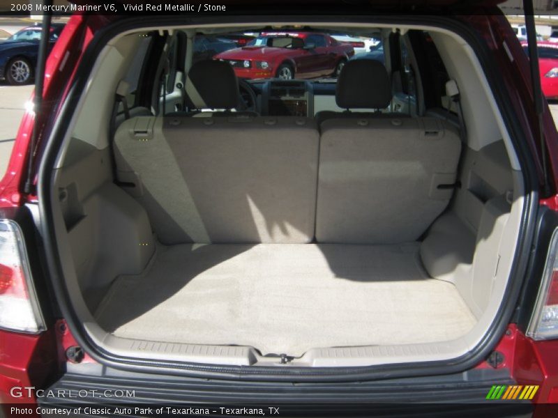 Vivid Red Metallic / Stone 2008 Mercury Mariner V6