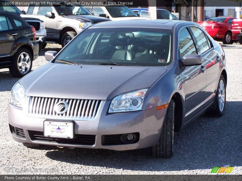 Tungsten Grey Metallic / Dark Charcoal 2006 Mercury Milan V6 Premier