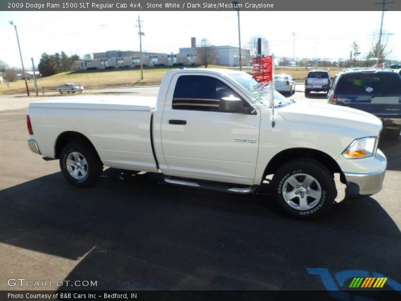 Stone White / Dark Slate/Medium Graystone 2009 Dodge Ram 1500 SLT Regular Cab 4x4