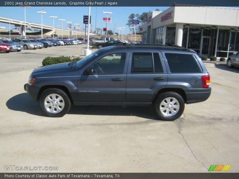 Graphite Grey Pearl / Agate 2001 Jeep Grand Cherokee Laredo