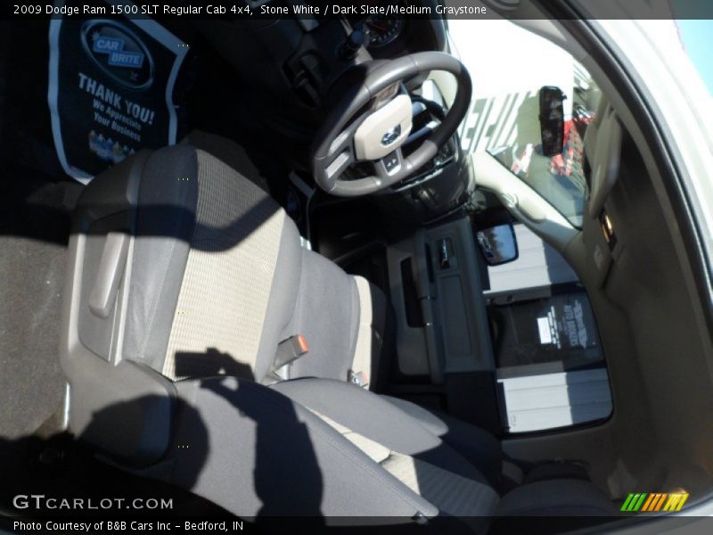 Stone White / Dark Slate/Medium Graystone 2009 Dodge Ram 1500 SLT Regular Cab 4x4
