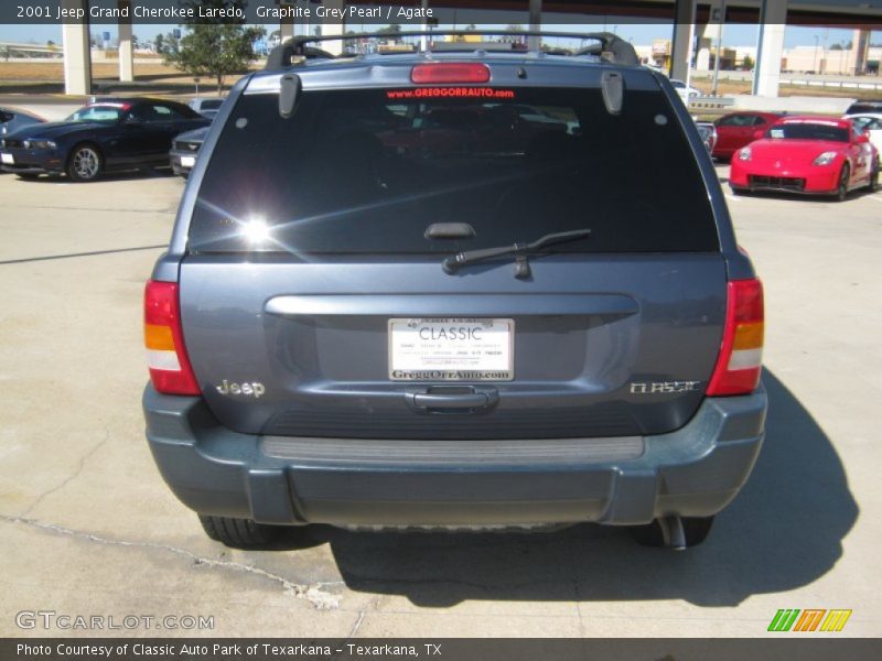 Graphite Grey Pearl / Agate 2001 Jeep Grand Cherokee Laredo