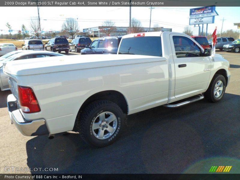 Stone White / Dark Slate/Medium Graystone 2009 Dodge Ram 1500 SLT Regular Cab 4x4