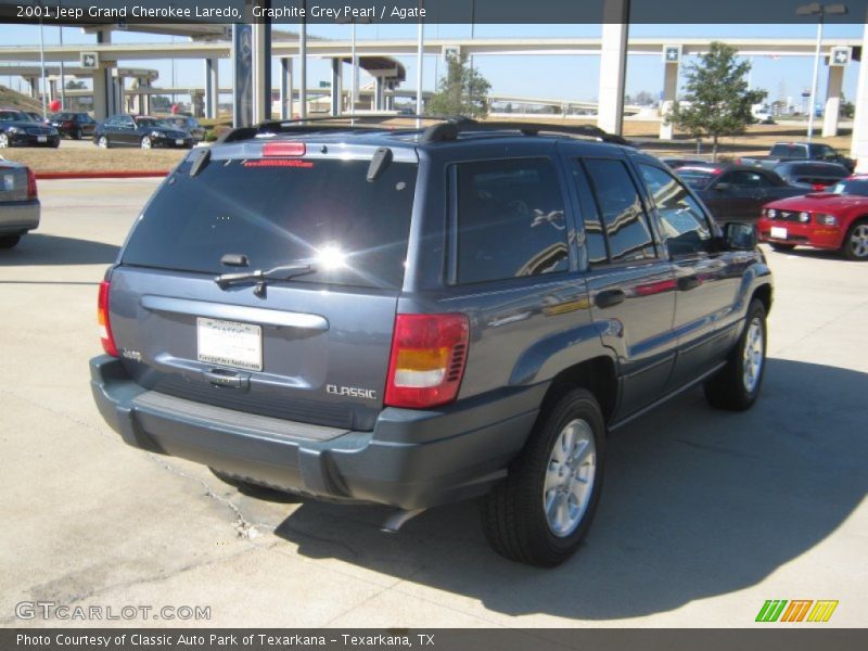 Graphite Grey Pearl / Agate 2001 Jeep Grand Cherokee Laredo