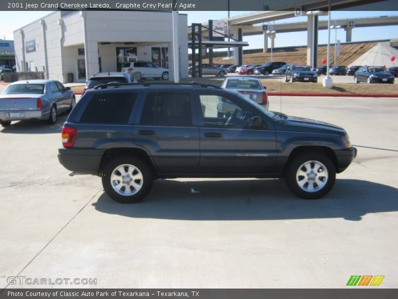 Graphite Grey Pearl / Agate 2001 Jeep Grand Cherokee Laredo