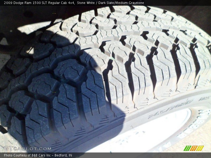 Stone White / Dark Slate/Medium Graystone 2009 Dodge Ram 1500 SLT Regular Cab 4x4