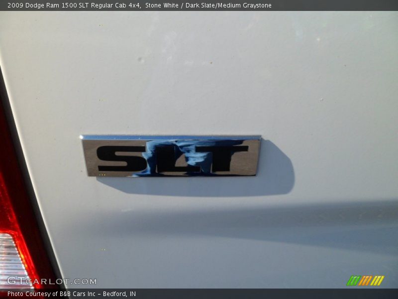Stone White / Dark Slate/Medium Graystone 2009 Dodge Ram 1500 SLT Regular Cab 4x4