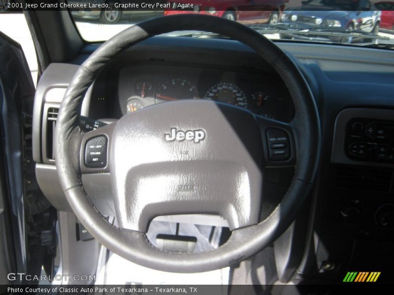 Graphite Grey Pearl / Agate 2001 Jeep Grand Cherokee Laredo
