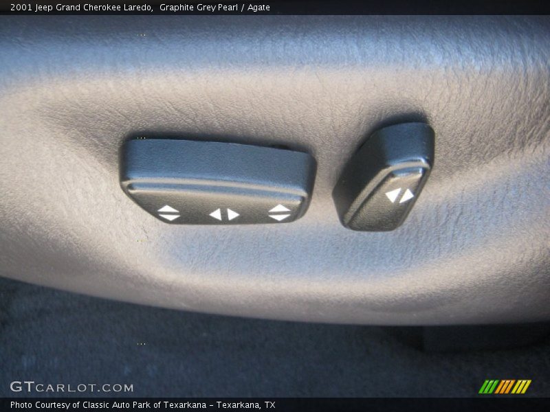 Graphite Grey Pearl / Agate 2001 Jeep Grand Cherokee Laredo