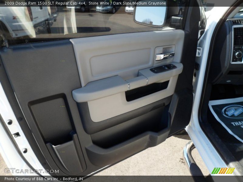 Stone White / Dark Slate/Medium Graystone 2009 Dodge Ram 1500 SLT Regular Cab 4x4