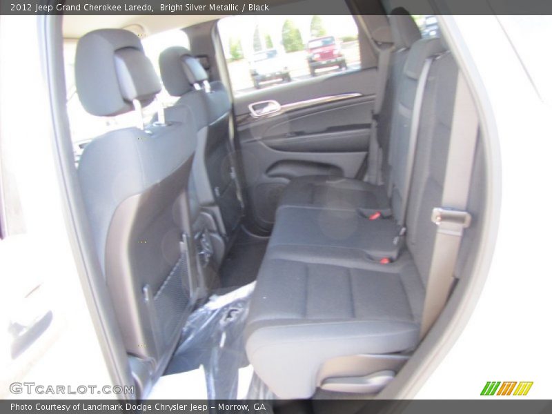 Bright Silver Metallic / Black 2012 Jeep Grand Cherokee Laredo