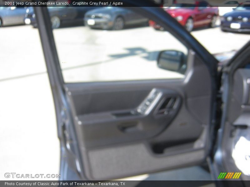 Graphite Grey Pearl / Agate 2001 Jeep Grand Cherokee Laredo