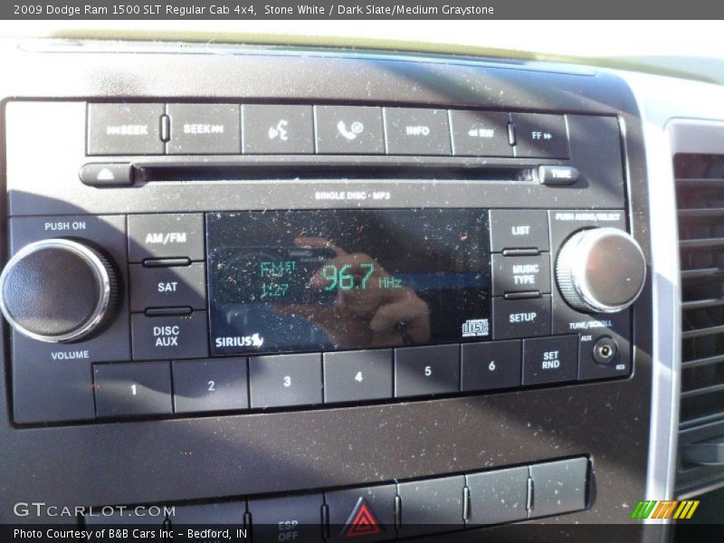Stone White / Dark Slate/Medium Graystone 2009 Dodge Ram 1500 SLT Regular Cab 4x4