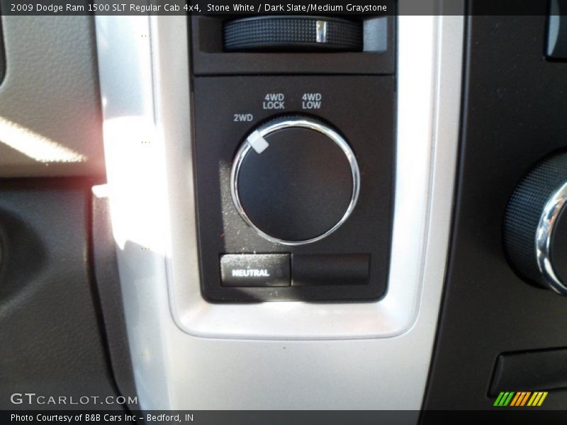 Stone White / Dark Slate/Medium Graystone 2009 Dodge Ram 1500 SLT Regular Cab 4x4
