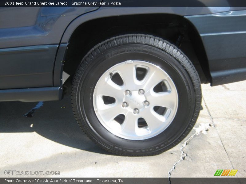 Graphite Grey Pearl / Agate 2001 Jeep Grand Cherokee Laredo