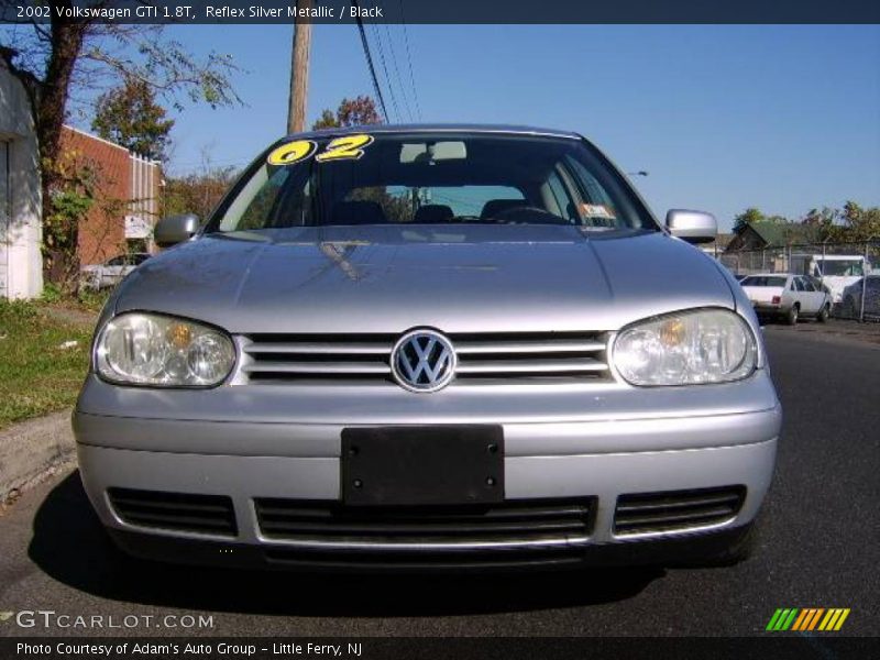 Reflex Silver Metallic / Black 2002 Volkswagen GTI 1.8T