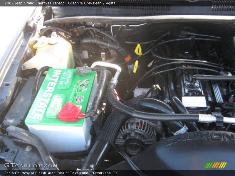 Graphite Grey Pearl / Agate 2001 Jeep Grand Cherokee Laredo