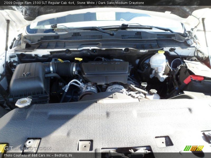 Stone White / Dark Slate/Medium Graystone 2009 Dodge Ram 1500 SLT Regular Cab 4x4