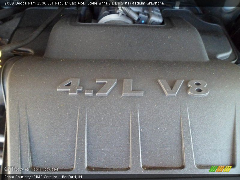 Stone White / Dark Slate/Medium Graystone 2009 Dodge Ram 1500 SLT Regular Cab 4x4