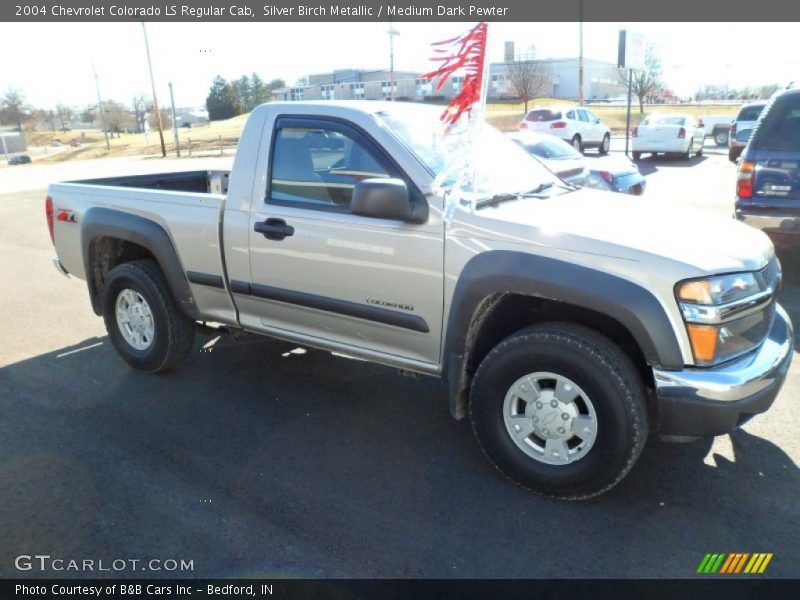 Silver Birch Metallic / Medium Dark Pewter 2004 Chevrolet Colorado LS Regular Cab