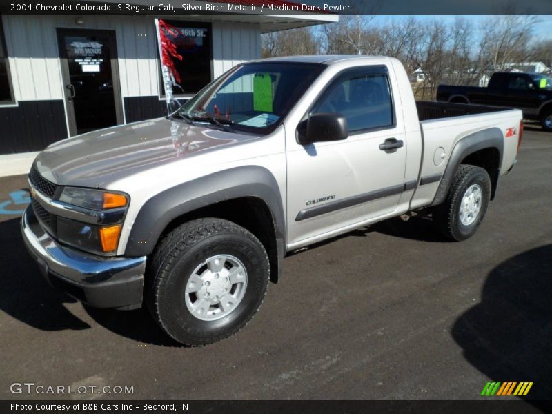 Silver Birch Metallic / Medium Dark Pewter 2004 Chevrolet Colorado LS Regular Cab