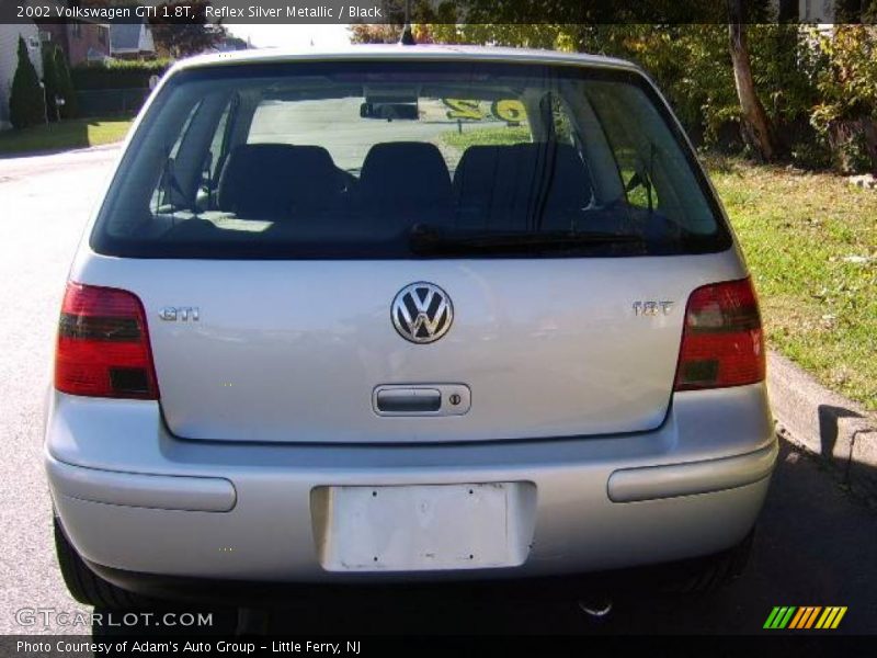 Reflex Silver Metallic / Black 2002 Volkswagen GTI 1.8T