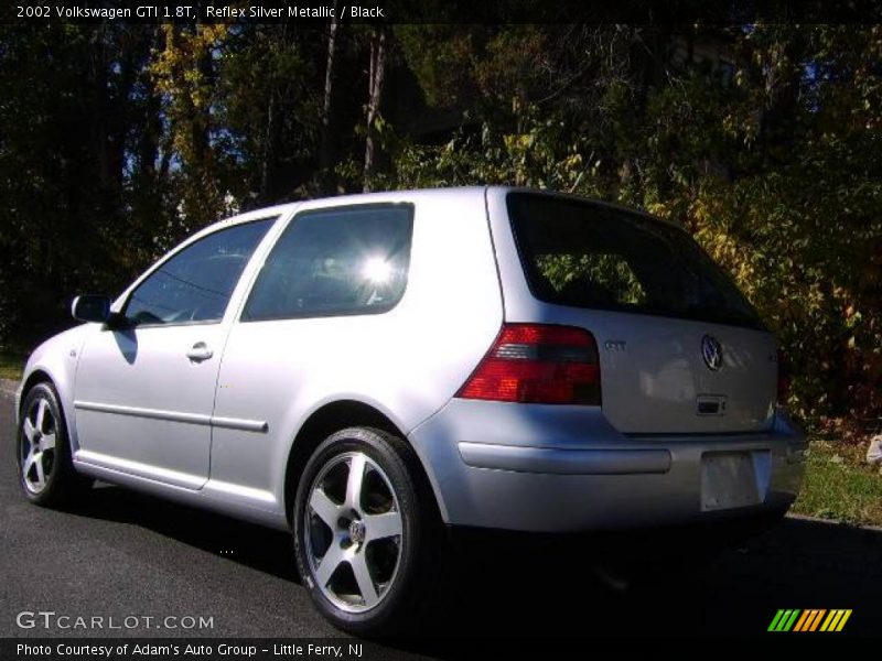 Reflex Silver Metallic / Black 2002 Volkswagen GTI 1.8T