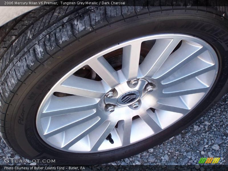Tungsten Grey Metallic / Dark Charcoal 2006 Mercury Milan V6 Premier