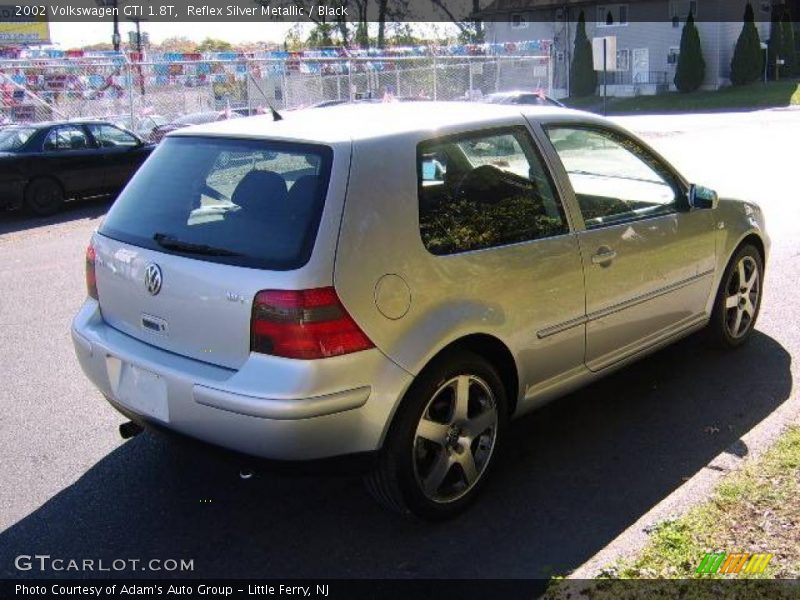 Reflex Silver Metallic / Black 2002 Volkswagen GTI 1.8T