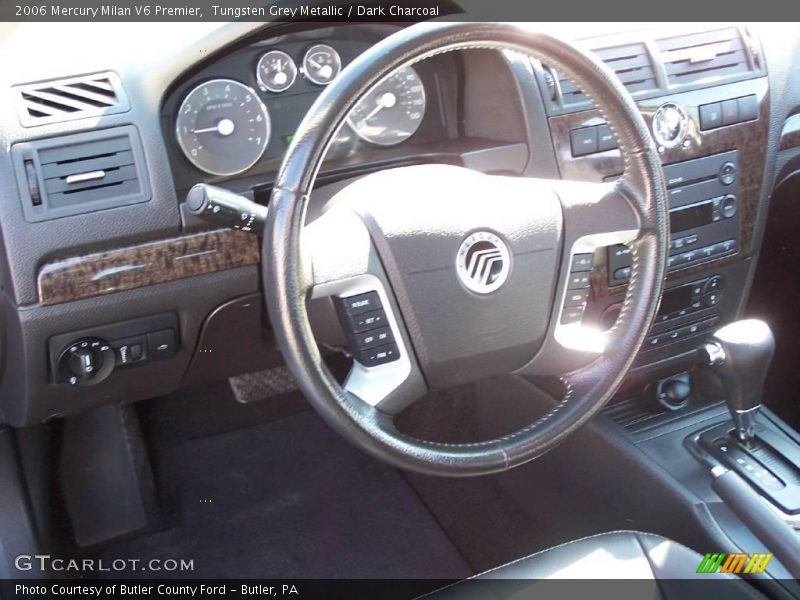 Tungsten Grey Metallic / Dark Charcoal 2006 Mercury Milan V6 Premier