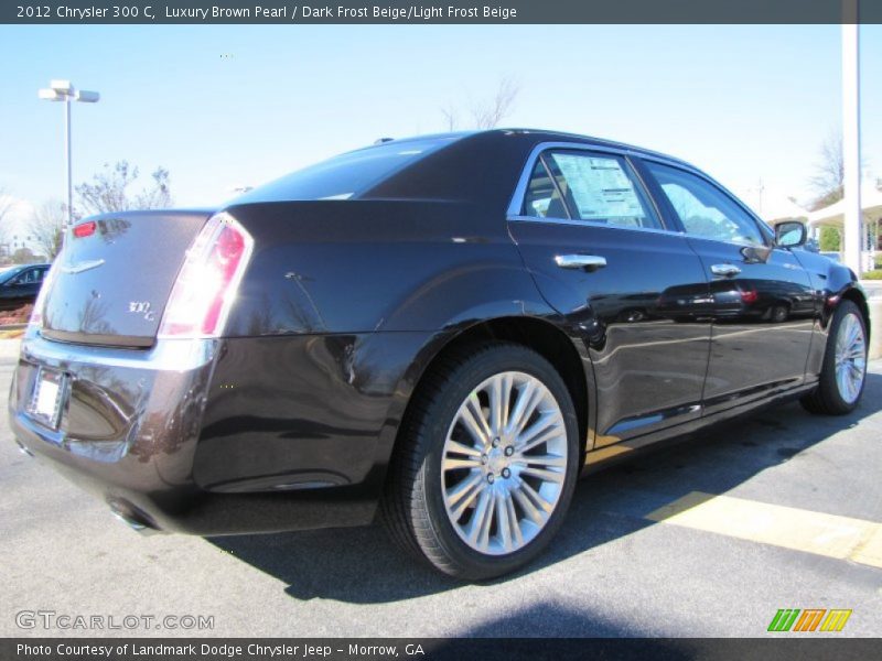 Luxury Brown Pearl / Dark Frost Beige/Light Frost Beige 2012 Chrysler 300 C