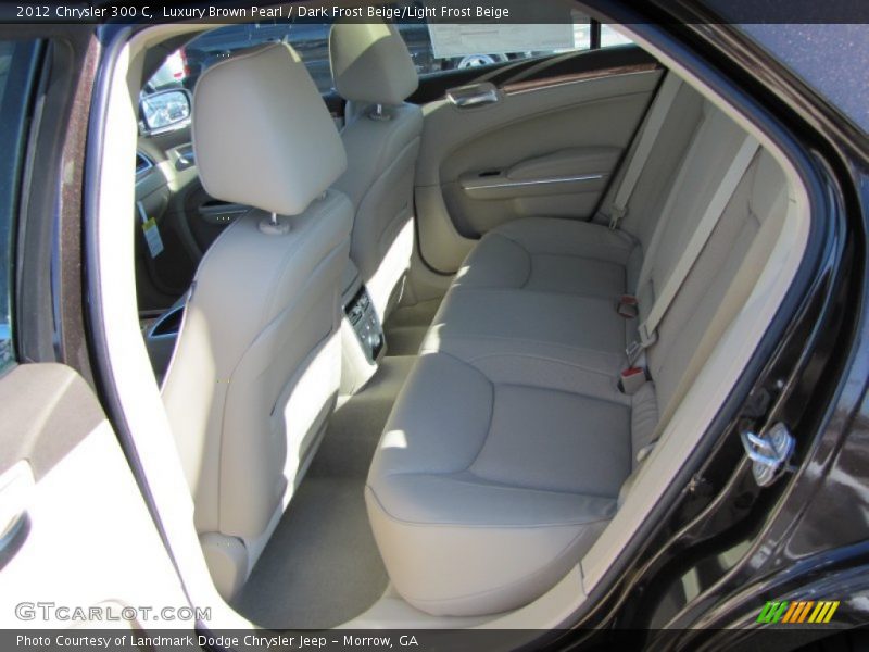 Luxury Brown Pearl / Dark Frost Beige/Light Frost Beige 2012 Chrysler 300 C