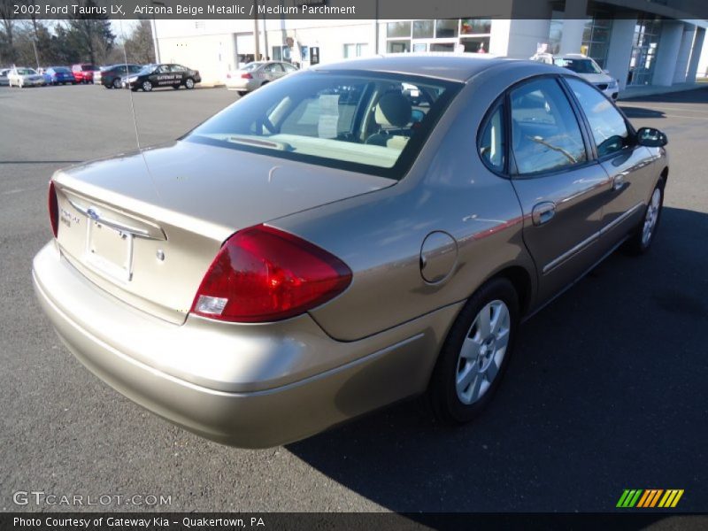 Arizona Beige Metallic / Medium Parchment 2002 Ford Taurus LX
