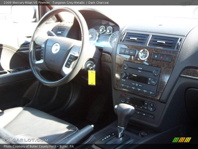 Tungsten Grey Metallic / Dark Charcoal 2006 Mercury Milan V6 Premier