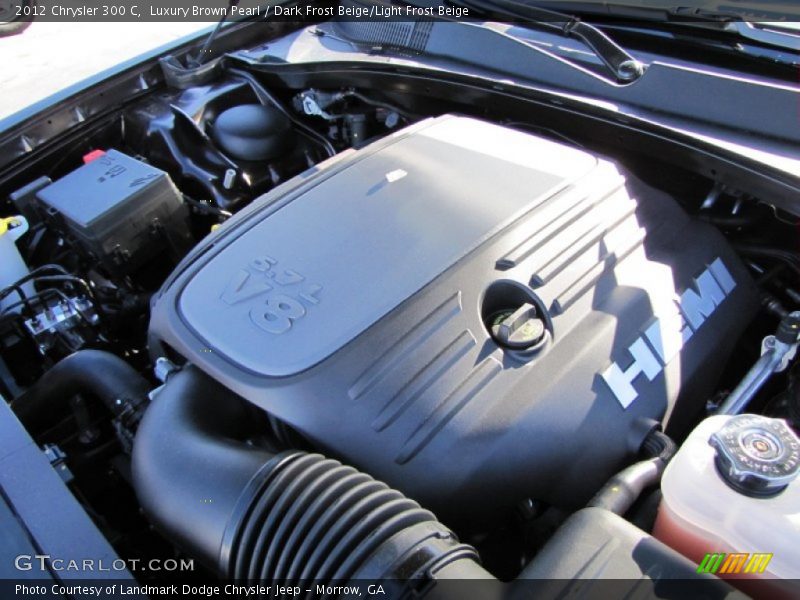 Luxury Brown Pearl / Dark Frost Beige/Light Frost Beige 2012 Chrysler 300 C