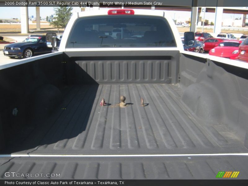 Bright White / Medium Slate Gray 2006 Dodge Ram 3500 SLT Regular Cab 4x4 Dually