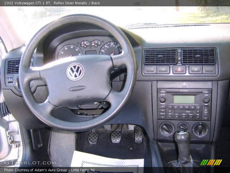 Reflex Silver Metallic / Black 2002 Volkswagen GTI 1.8T