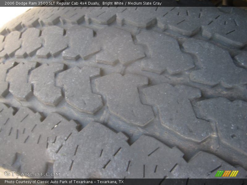 Bright White / Medium Slate Gray 2006 Dodge Ram 3500 SLT Regular Cab 4x4 Dually