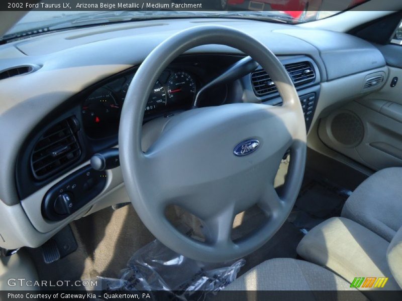 Arizona Beige Metallic / Medium Parchment 2002 Ford Taurus LX