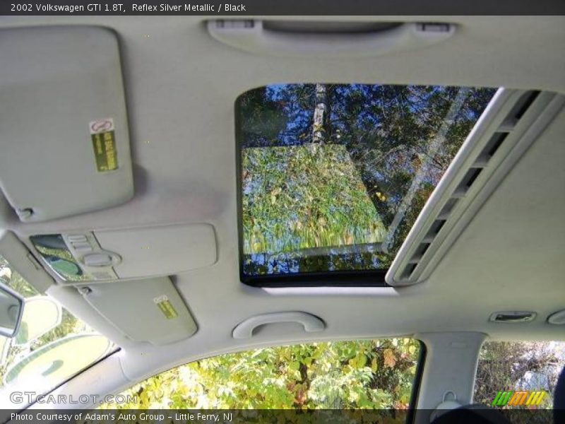 Reflex Silver Metallic / Black 2002 Volkswagen GTI 1.8T