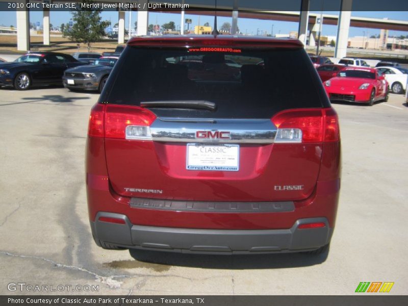 Merlot Jewel Metallic / Light Titanium 2010 GMC Terrain SLE