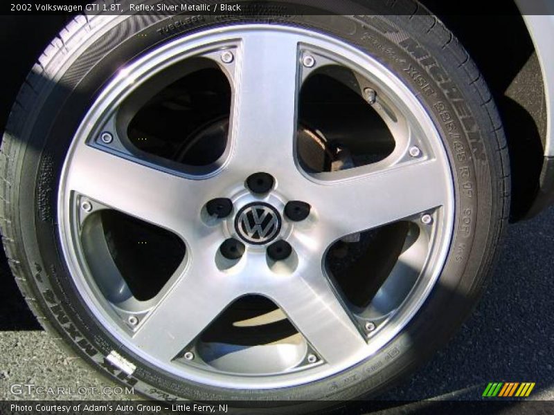 Reflex Silver Metallic / Black 2002 Volkswagen GTI 1.8T