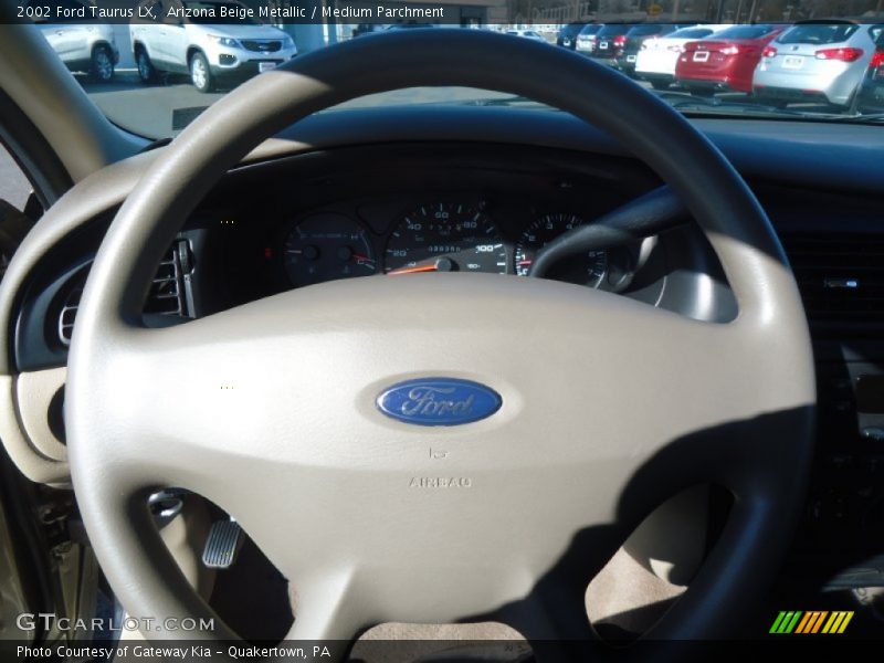 Arizona Beige Metallic / Medium Parchment 2002 Ford Taurus LX