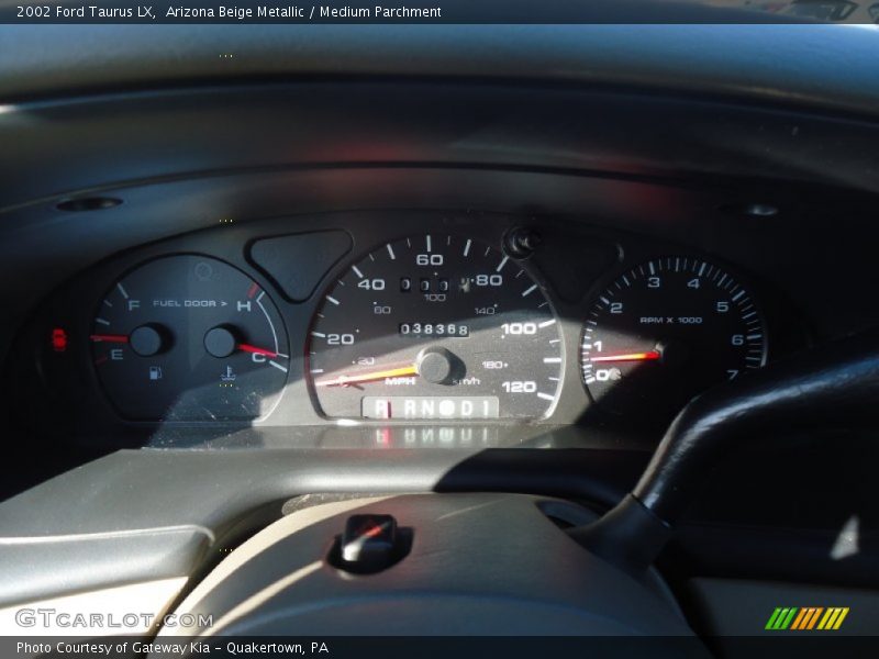 Arizona Beige Metallic / Medium Parchment 2002 Ford Taurus LX