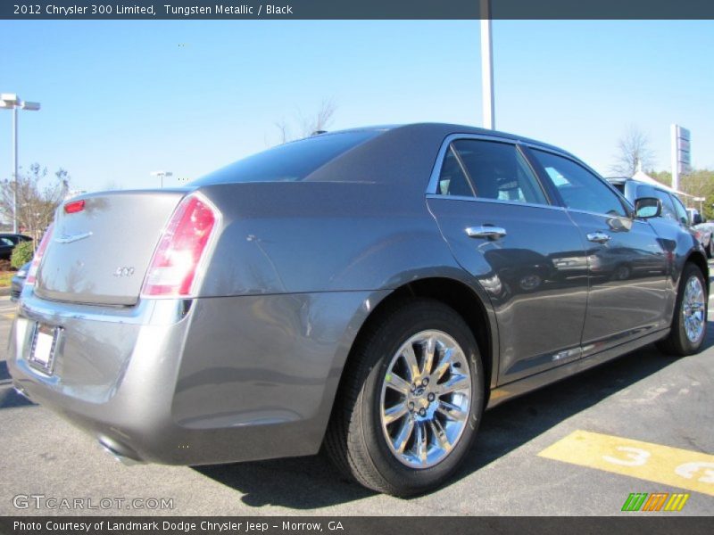 Tungsten Metallic / Black 2012 Chrysler 300 Limited