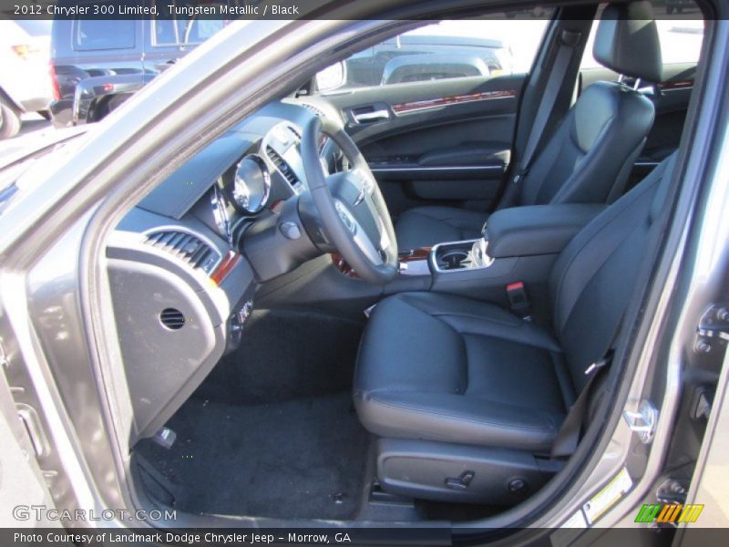 Tungsten Metallic / Black 2012 Chrysler 300 Limited