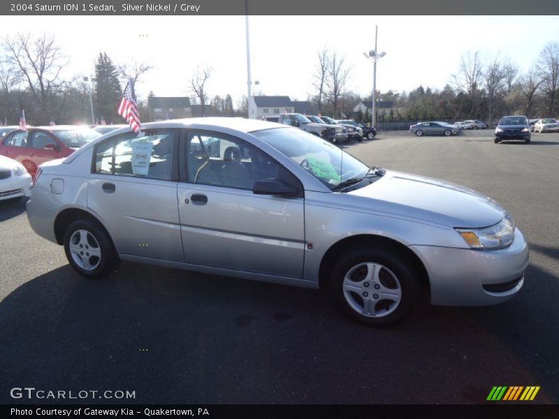 Silver Nickel / Grey 2004 Saturn ION 1 Sedan